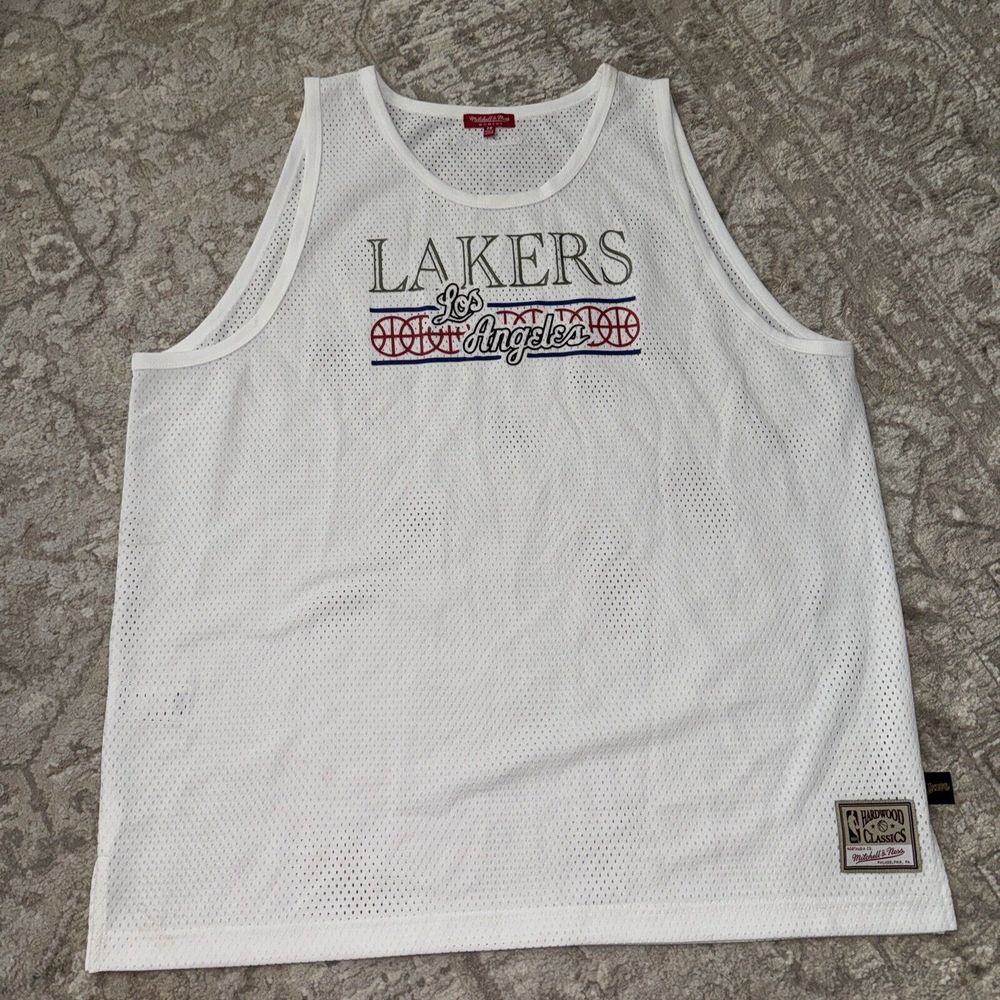 Mitchell & Ness Women's Dune Royal Mesh Tank Los‎ Angeles Lakers